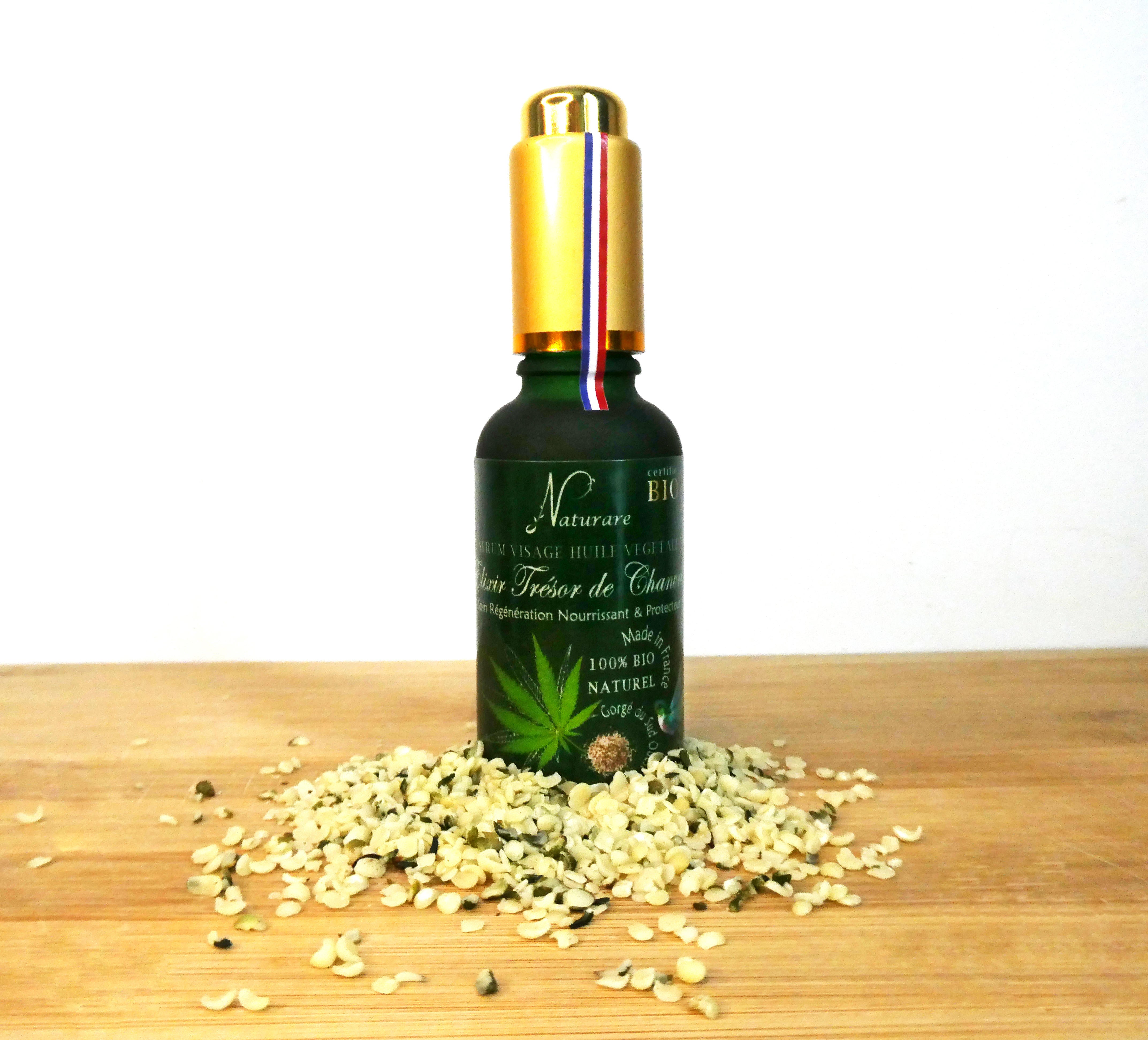 ELIXIR TRESOR DE CHANVRE BIO - Sérum Huile Végétale Complément Alimentaire