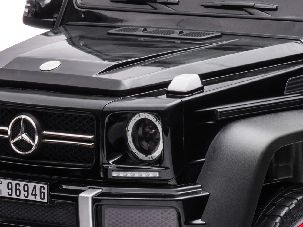 Mercedes-Benz G63 6X6, 12V Avec Pneus En Caoutchouc Et Plus Encore !