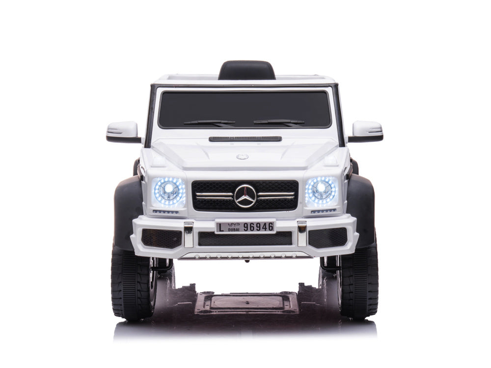 Mercedes-Benz G63 6X6, 12V Avec Pneus En Caoutchouc Et Plus Encore !