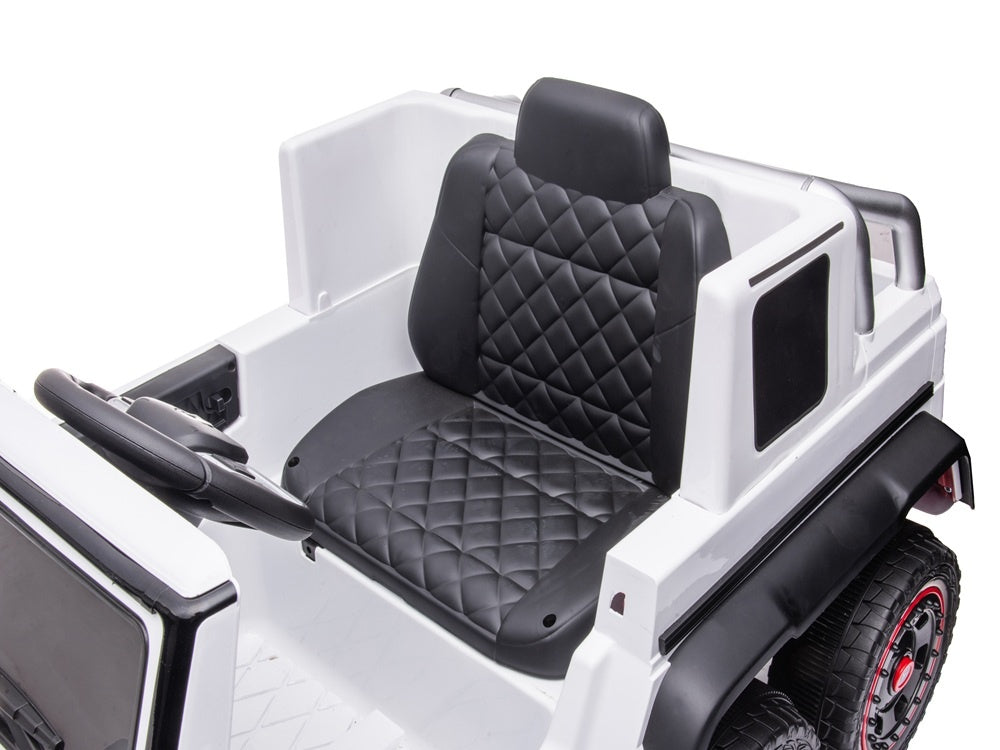 Mercedes-Benz G63 6X6, 12V Avec Pneus En Caoutchouc Et Plus Encore !