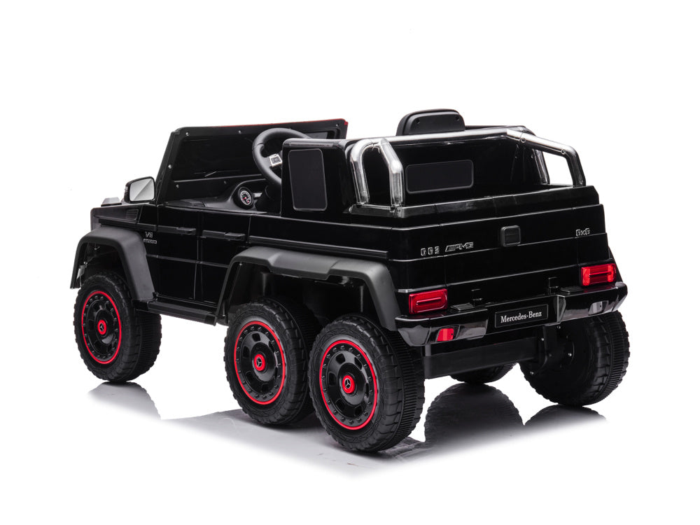 Mercedes-Benz G63 6X6, 12V Avec Pneus En Caoutchouc Et Plus Encore !