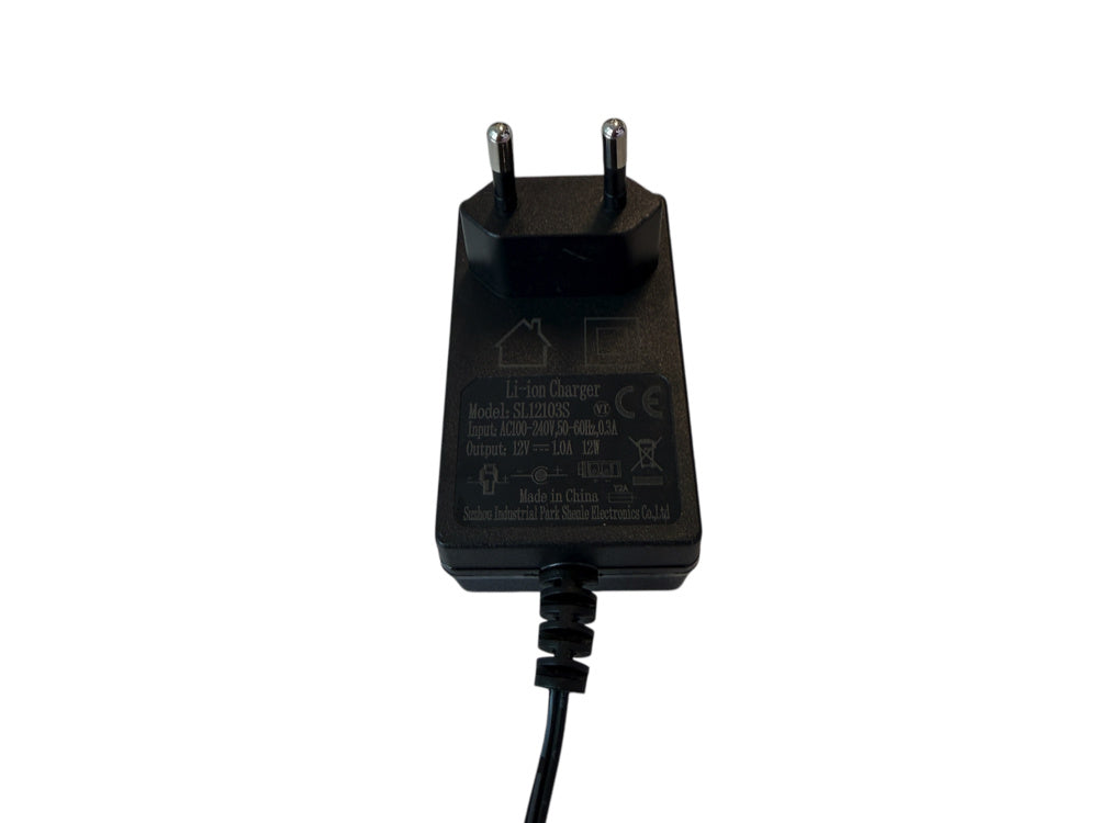 Chargeur Lithium Peg Perego 12 Volts 1000 Ma (1A) Avec Prise Ronde