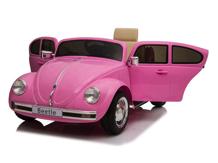 Volkswagen Beetle Classic Car, Une Voiture Pour Enfants 12 Volts Avec Pneus En Caoutchouc Et Plus Encore !