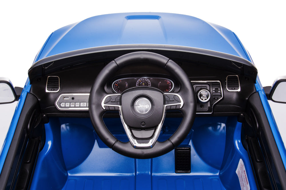 Jeep Grand Cherokee, Voiture Électrique Pour Enfants 12 Volts, Siège En Cuir Et Plus Encore !