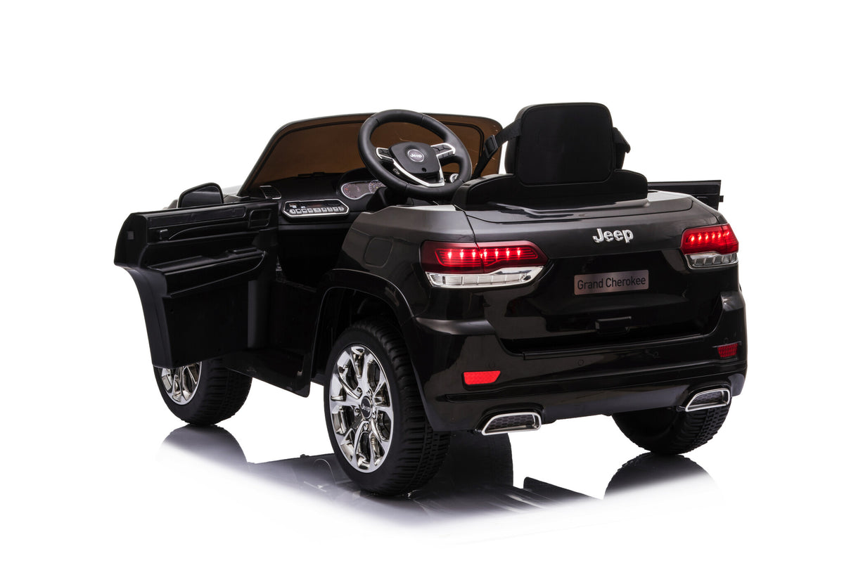 Jeep Grand Cherokee, Voiture Électrique Pour Enfants 12 Volts, Siège En Cuir Et Plus Encore !