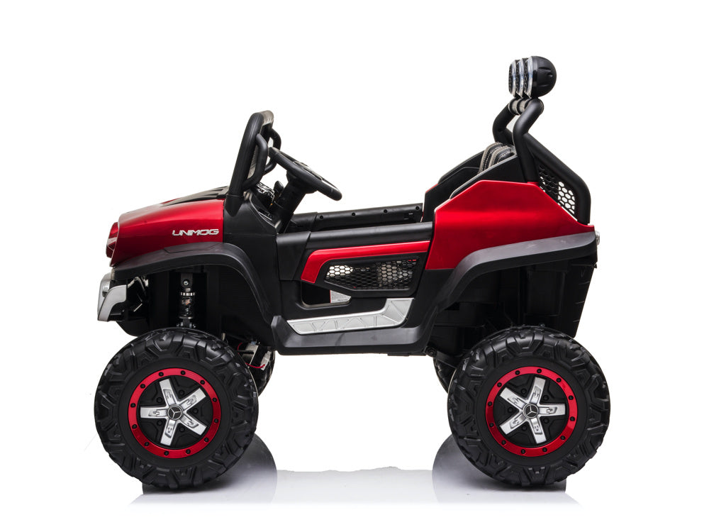 Mercedes-Benz Unimog, Véhicule À Batterie Pour Enfants 12V, Buggy Avec De Nombreuses Options