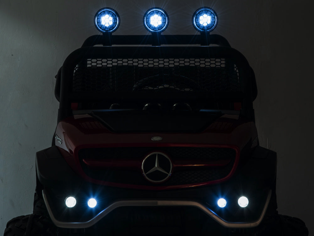 Mercedes-Benz Unimog, Véhicule À Batterie Pour Enfants 12V, Buggy Avec De Nombreuses Options
