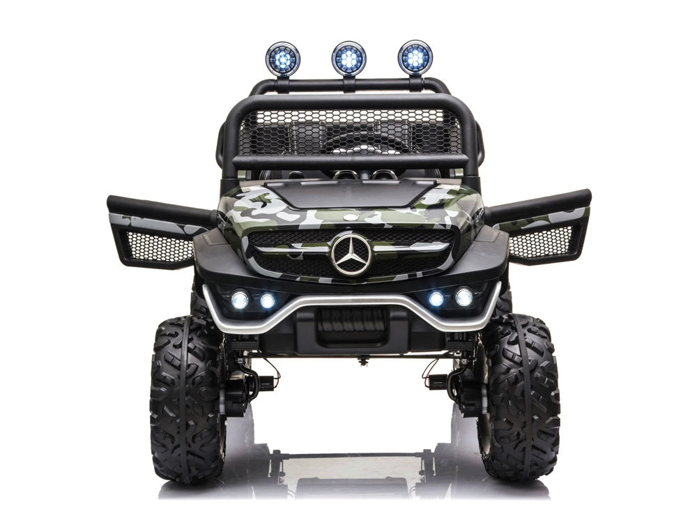 Mercedes-Benz Unimog, Véhicule À Batterie Pour Enfants 12V, Buggy Avec De Nombreuses Options