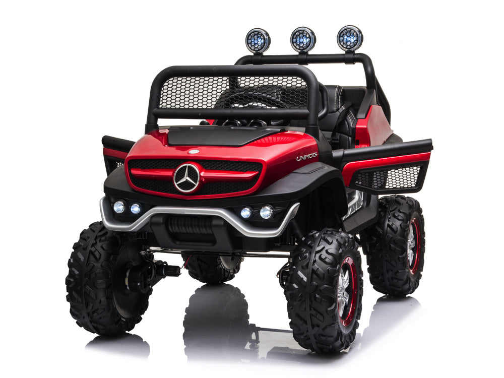 Mercedes-Benz Unimog, Véhicule À Batterie Pour Enfants 12V, Buggy Avec De Nombreuses Options