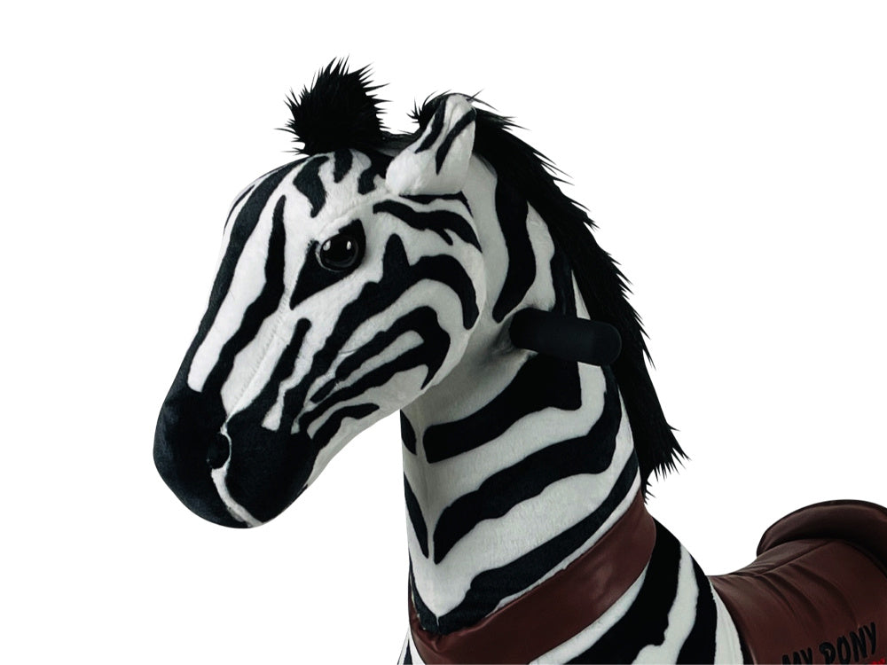 My Pony, Jouet À Cheval Zèbre De Rollzone ®, 4 - 10 Ans (Mp2001-M)