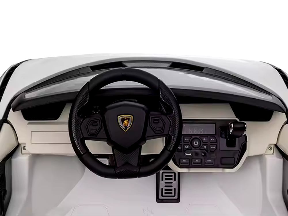 Lamborghini Sian, Voiture Électrique Pour Enfants 24 Volts Avec Pneus En Caoutchouc, Siège En Cuir Et Plus