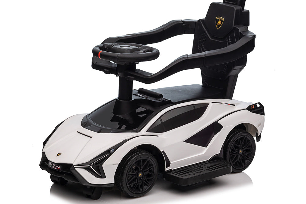 Lamborghini Sian, Voiture À Pied, Voiture À Pousser, 2 En 1.
