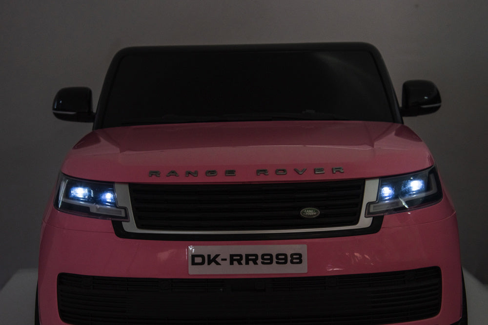 Range Rover 2 Places, Voiture Électrique Pour Enfants 24 Volts, Écran Mp4, Pneus En Caoutchouc, Siège En Cuir