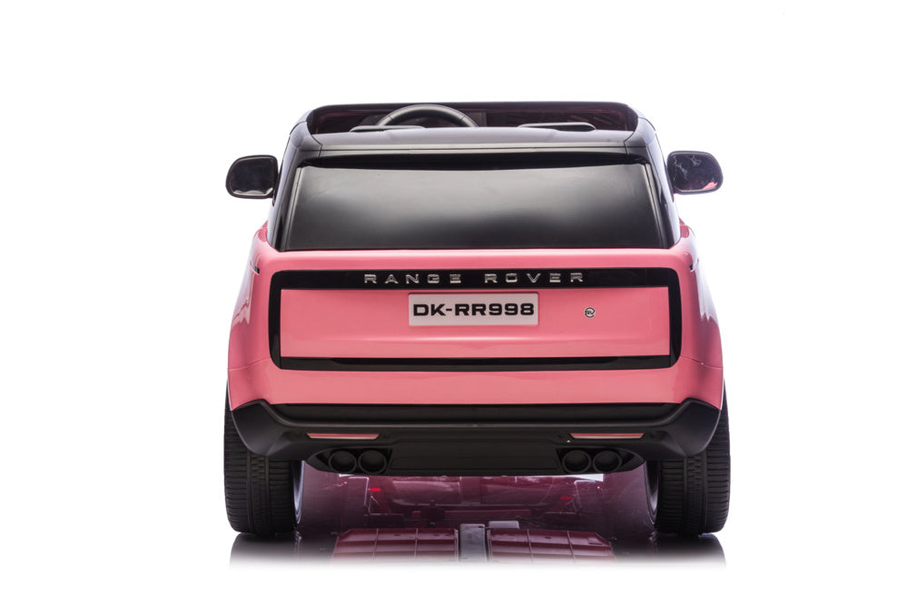 Range Rover 2 Places, Voiture Électrique Pour Enfants 24 Volts, Écran Mp4, Pneus En Caoutchouc, Siège En Cuir