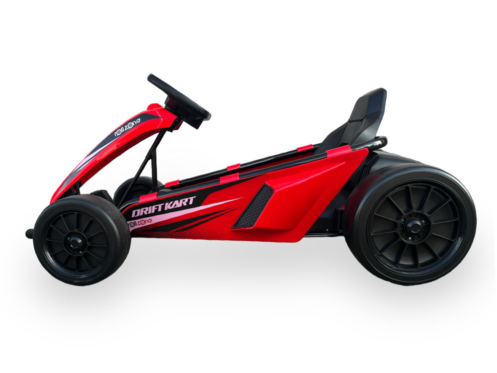 Rollzone Drift Go-Kart, Kart Lithium 24 Volts Avec Moteurs 200 Watts, Nouvelle Édition !