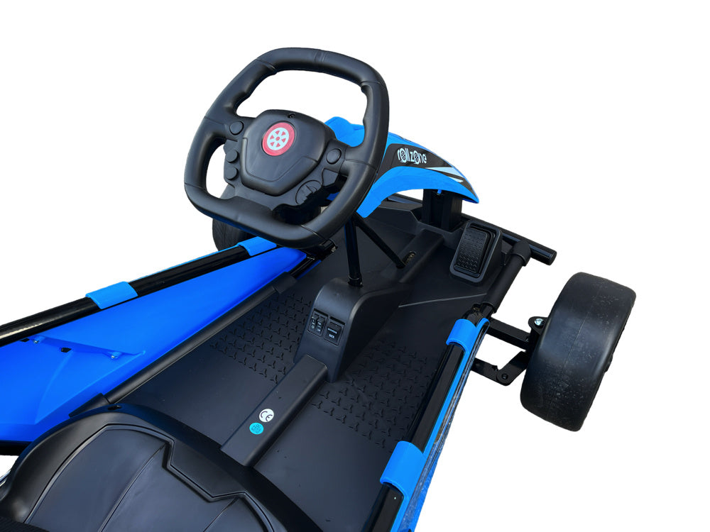 Rollzone Drift Go-Kart, Kart Lithium 24 Volts Avec Moteurs 200 Watts, Nouvelle Édition !