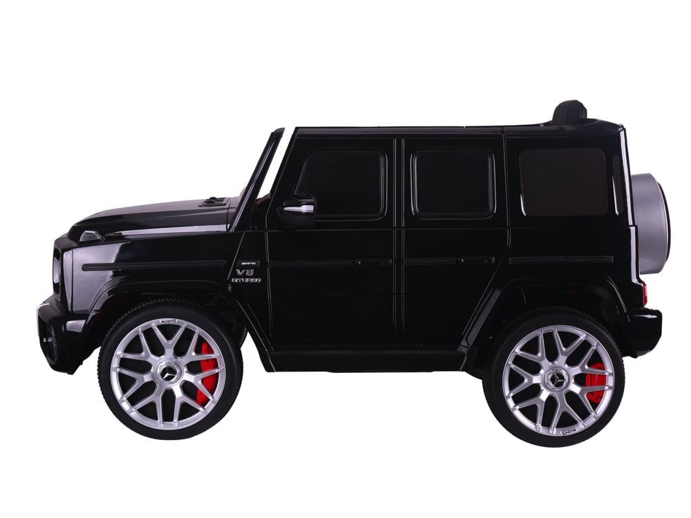 Mercedes G63, Voiture Électrique Pour Enfants Avec Batterie Lithium 12 Volts, Pneus En Caoutchouc, Siège En Cuir Et Bien Plus Encore !