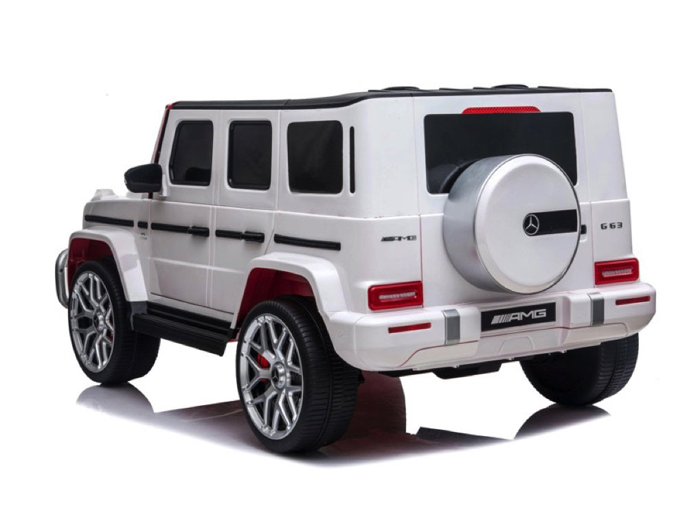 Véhicule À Batterie Pour Enfants Mercedes G63 Amg 2 Personnes, 24V Et 4X4 !