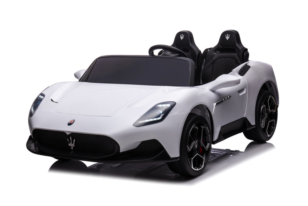 Maserati Mc20 2 Places, Voiture Électrique Pour Enfants 24V, Pneus En Caoutchouc, Siège En Cuir.