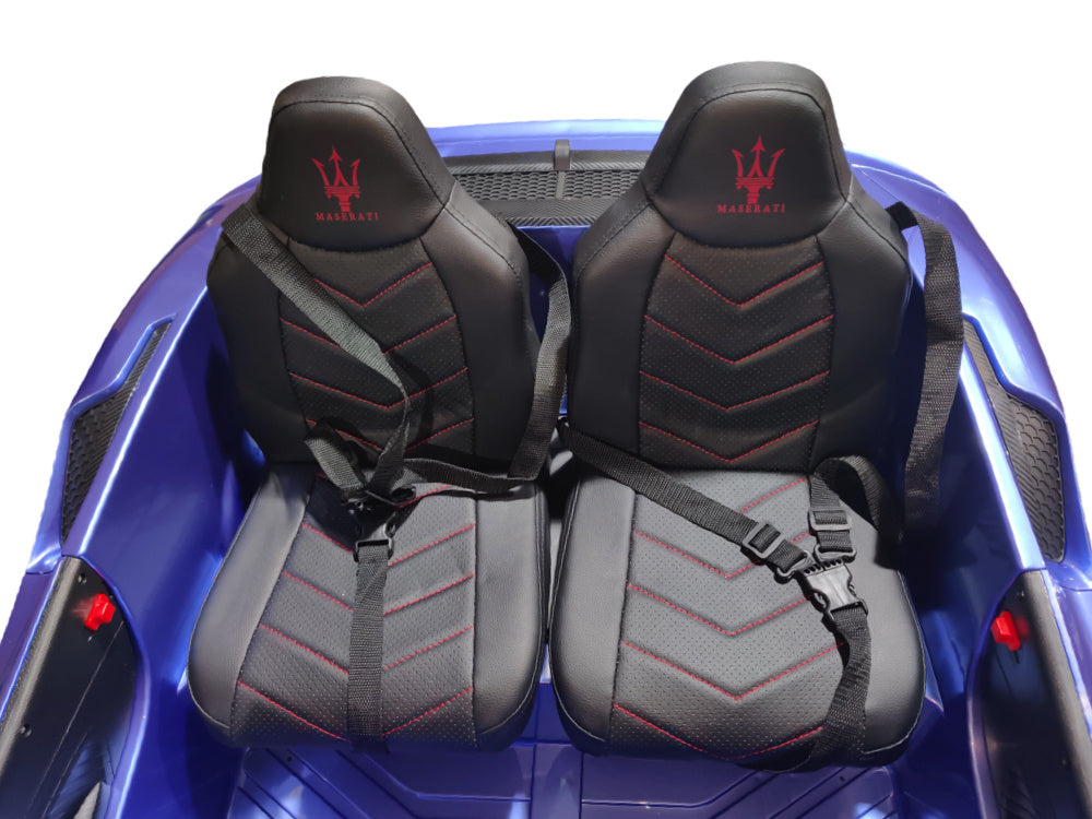 Maserati Mc20 2 Places, Voiture Électrique Pour Enfants 24V, Pneus En Caoutchouc, Siège En Cuir.