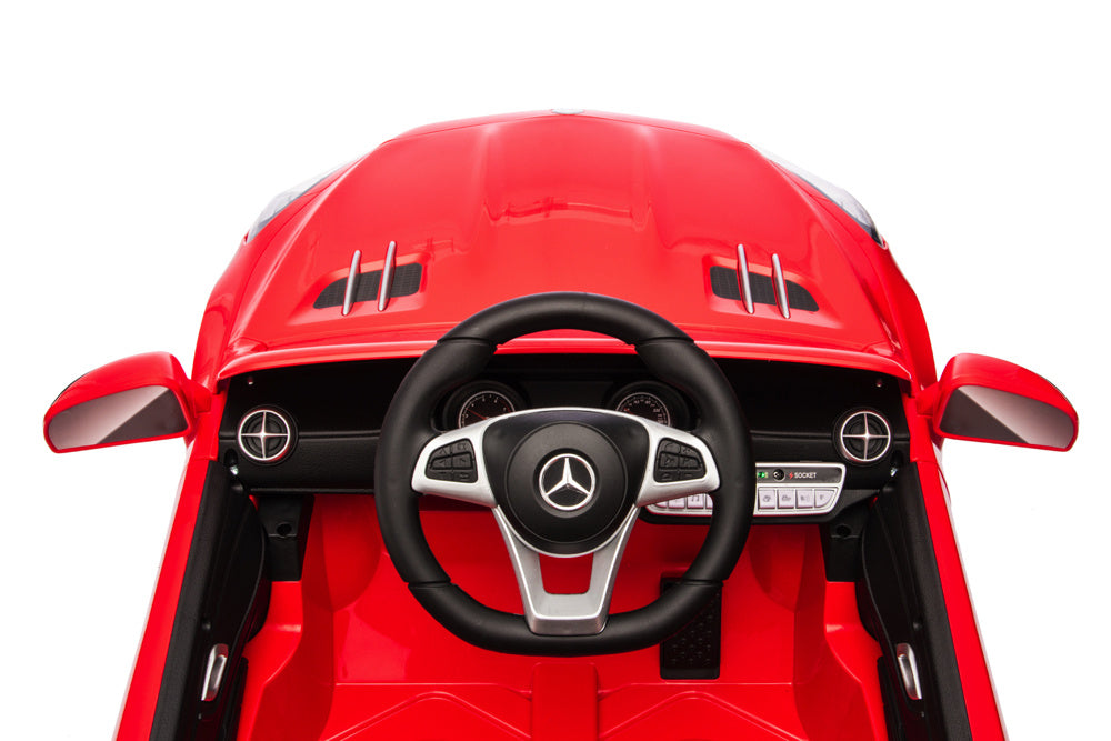 Mercedes Sl500, Voiture Électrique Pour Enfants 12 Volts Avec Une Batterie Au Lithium, Des Pneus En Caoutchouc, Un Siège En Similicuir Et Bien Plus Encore !