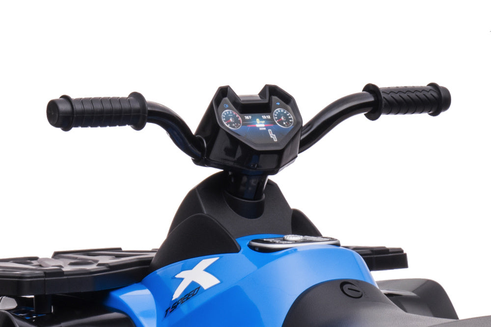 Quad Électrique Lithium 24 Volts, 4 Moteurs, Pneus En Caoutchouc, Siège En Cuir Et Plus Encore !