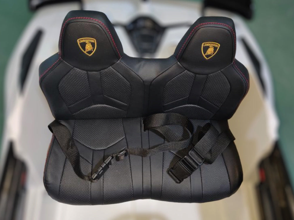 Lamborghini Aventador, Voiture Électrique Pour Enfants 2 Personnes 24 Volts Avec Pneus En Caoutchouc, Siège En Cuir !