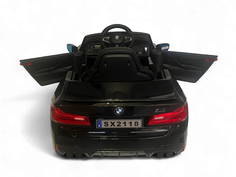 Bmw M5,Lithium, Siège En Cuir, Pneus En Caoutchouc, Voiture À Batterie Pour Enfants !