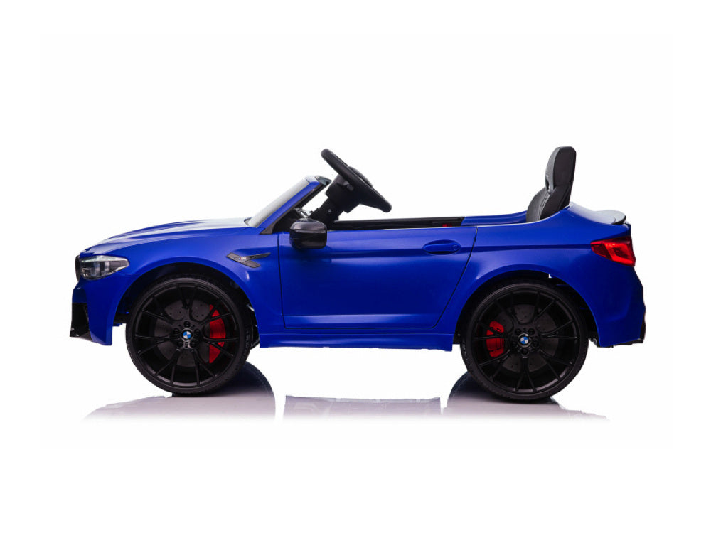 Bmw M5,Lithium, Siège En Cuir, Pneus En Caoutchouc, Voiture À Batterie Pour Enfants !