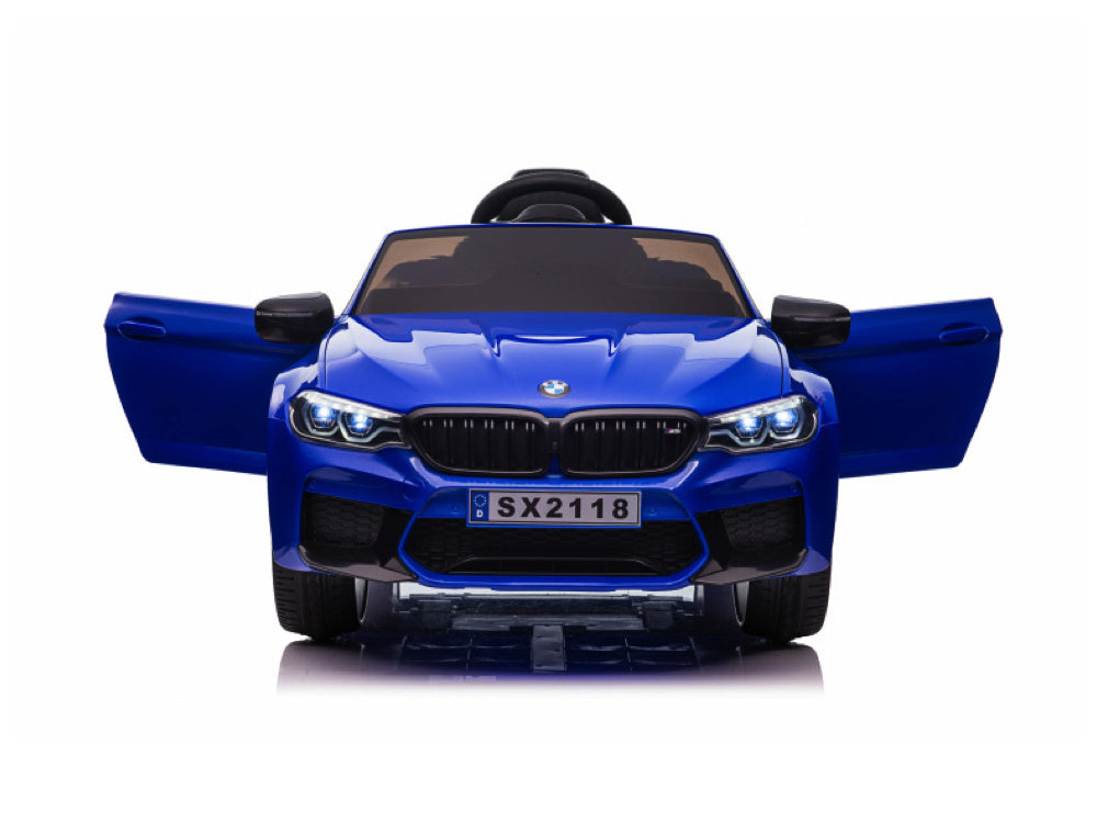 Bmw M5,Lithium, Siège En Cuir, Pneus En Caoutchouc, Voiture À Batterie Pour Enfants !