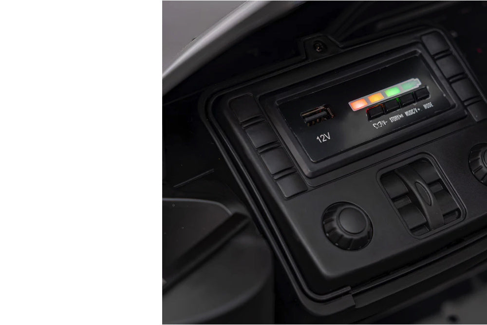 Bmw M4, Voiture Électrique Pour Enfants 12 Volts, Siège En Cuir, Pneus En Caoutchouc, Voiture À Batterie Pour Enfants !