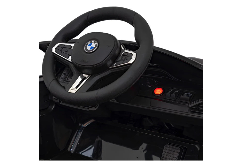 Bmw M4, Voiture Électrique Pour Enfants 12 Volts, Siège En Cuir, Pneus En Caoutchouc, Voiture À Batterie Pour Enfants !