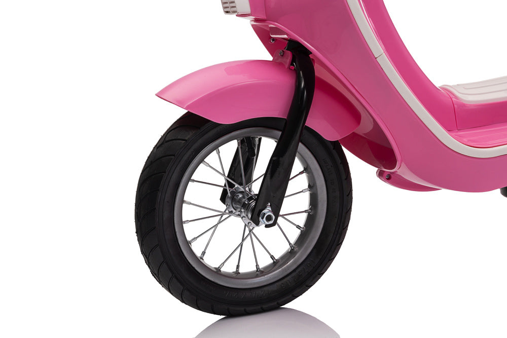 Trottinette Électrique Pour Enfants Au Lithium 24 Volts Avec Moteur De 350 Watts
