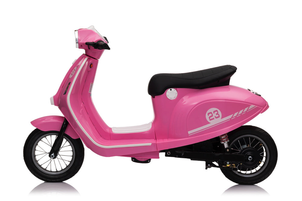 Trottinette Électrique Pour Enfants Au Lithium 24 Volts Avec Moteur De 350 Watts