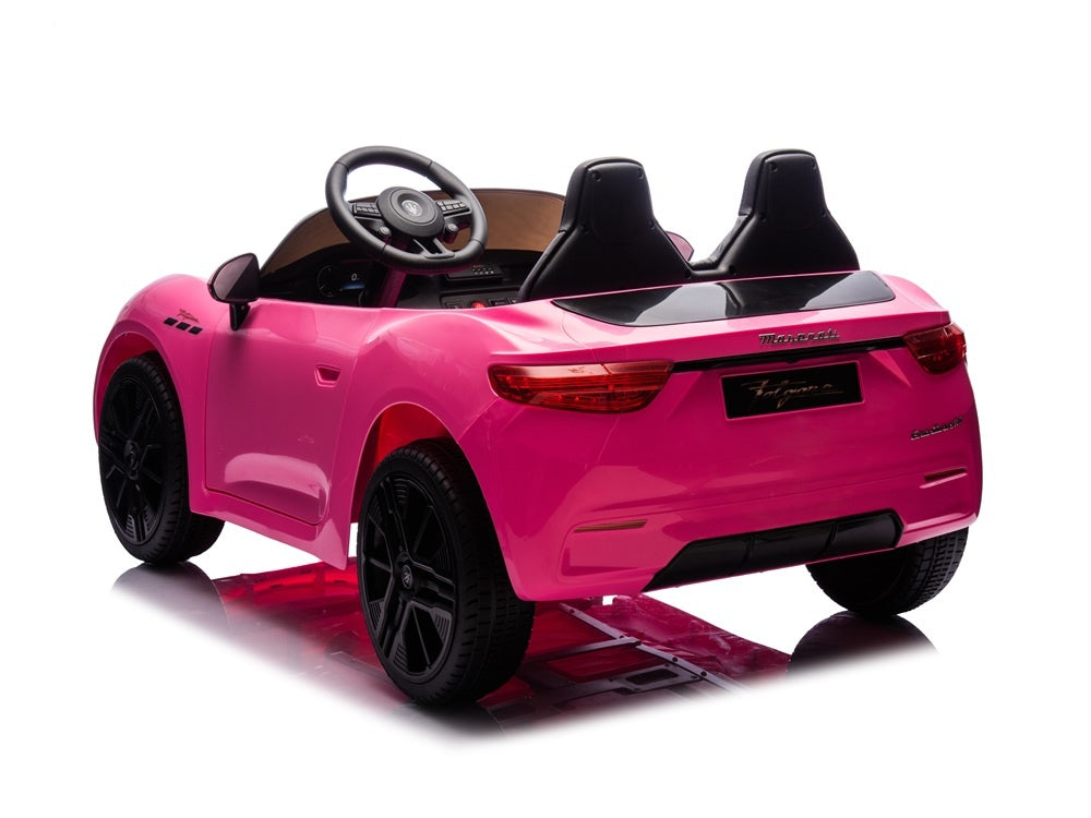 Maserati Granturismo Folgore Voiture Pour Enfants 2 Places, 12 Volts Avec Pneus En Caoutchouc Et Plus Encore !