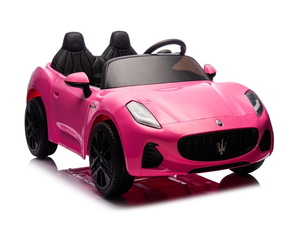 Maserati Granturismo Folgore Voiture Pour Enfants 2 Places, 12 Volts Avec Pneus En Caoutchouc Et Plus Encore !
