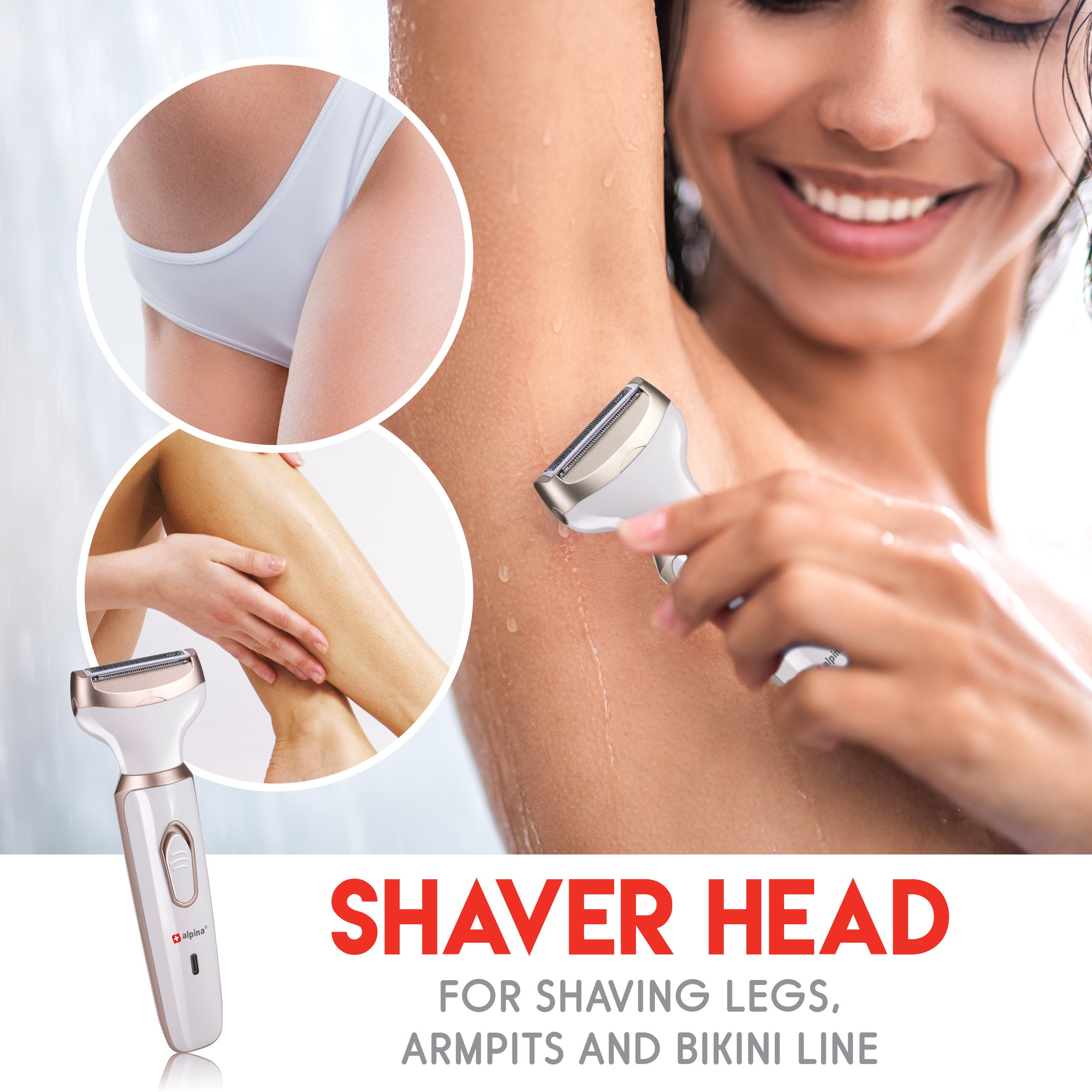 Ladyshaver 4Pc B/O 600Mah 3W