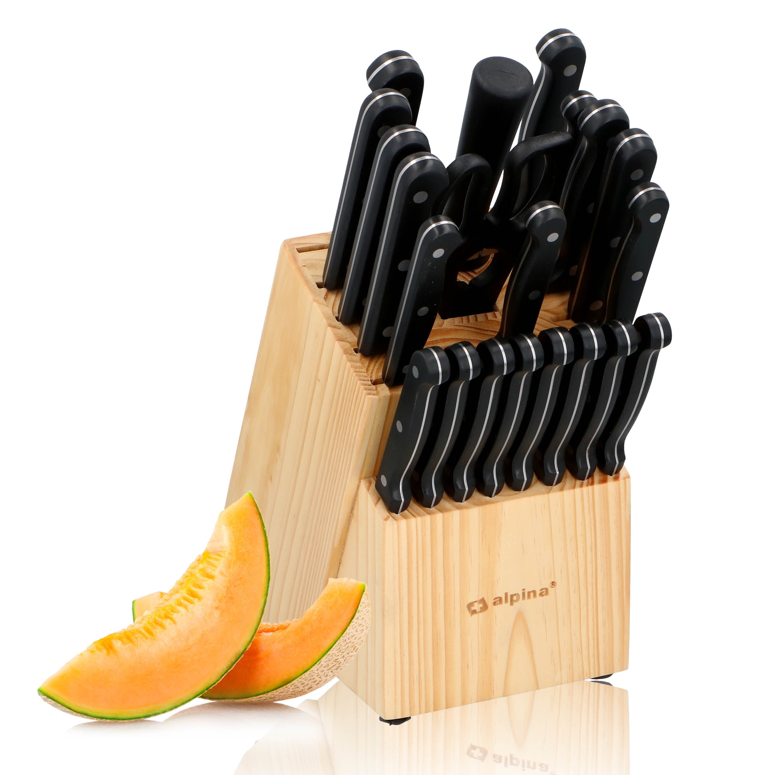 Knife 22Pc With Block