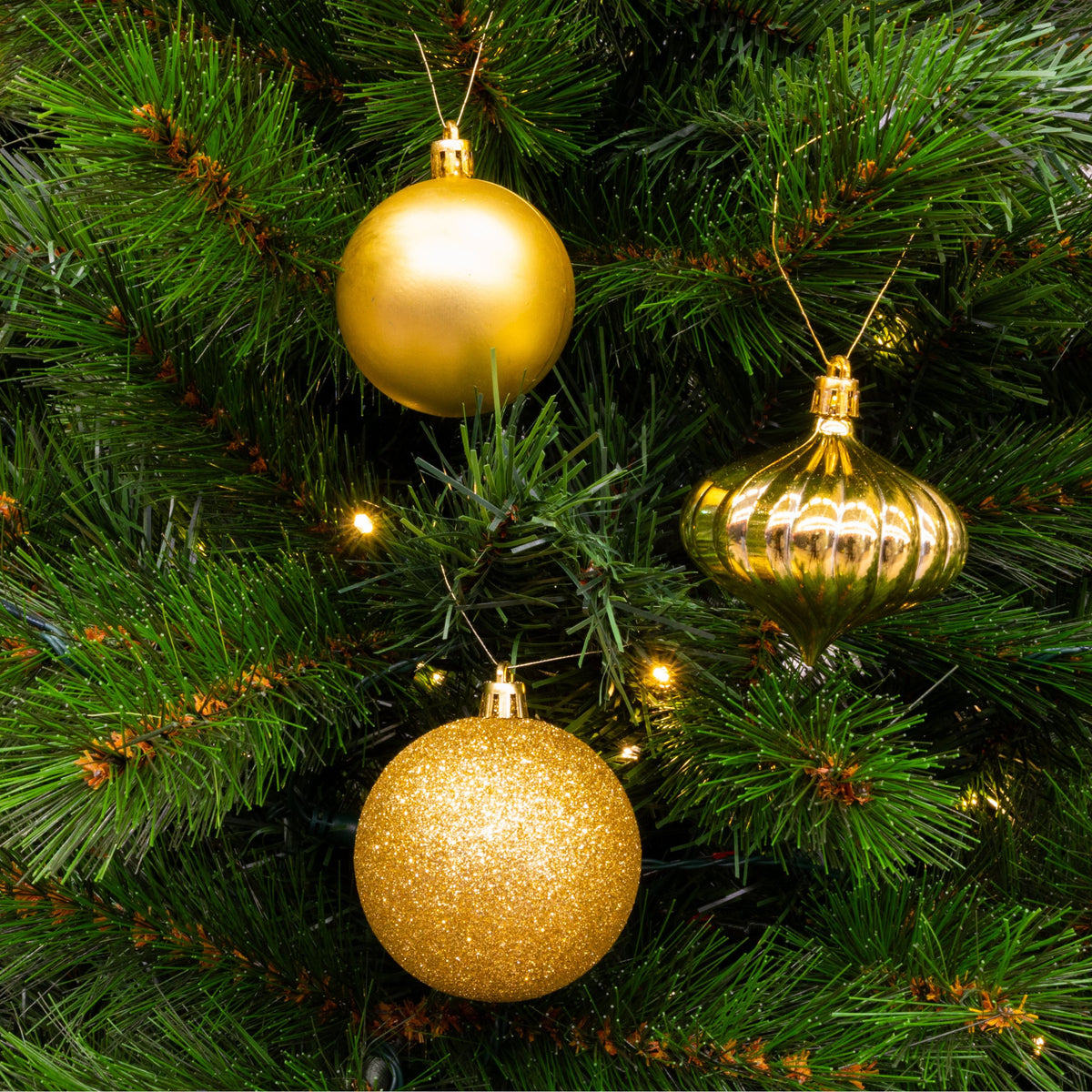Tree Decoration Gold 60Pc