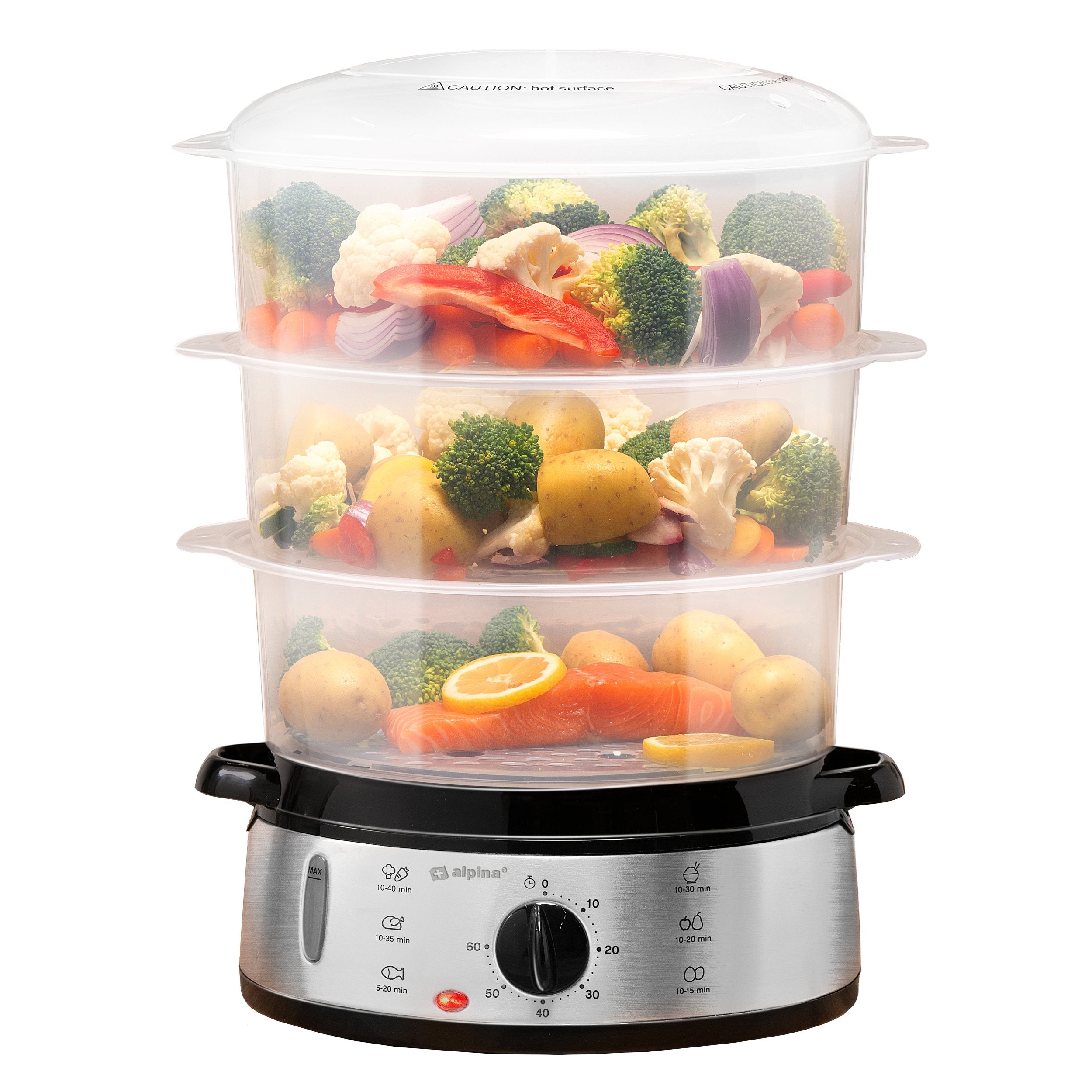 Food Steamer 230V 800W 9L