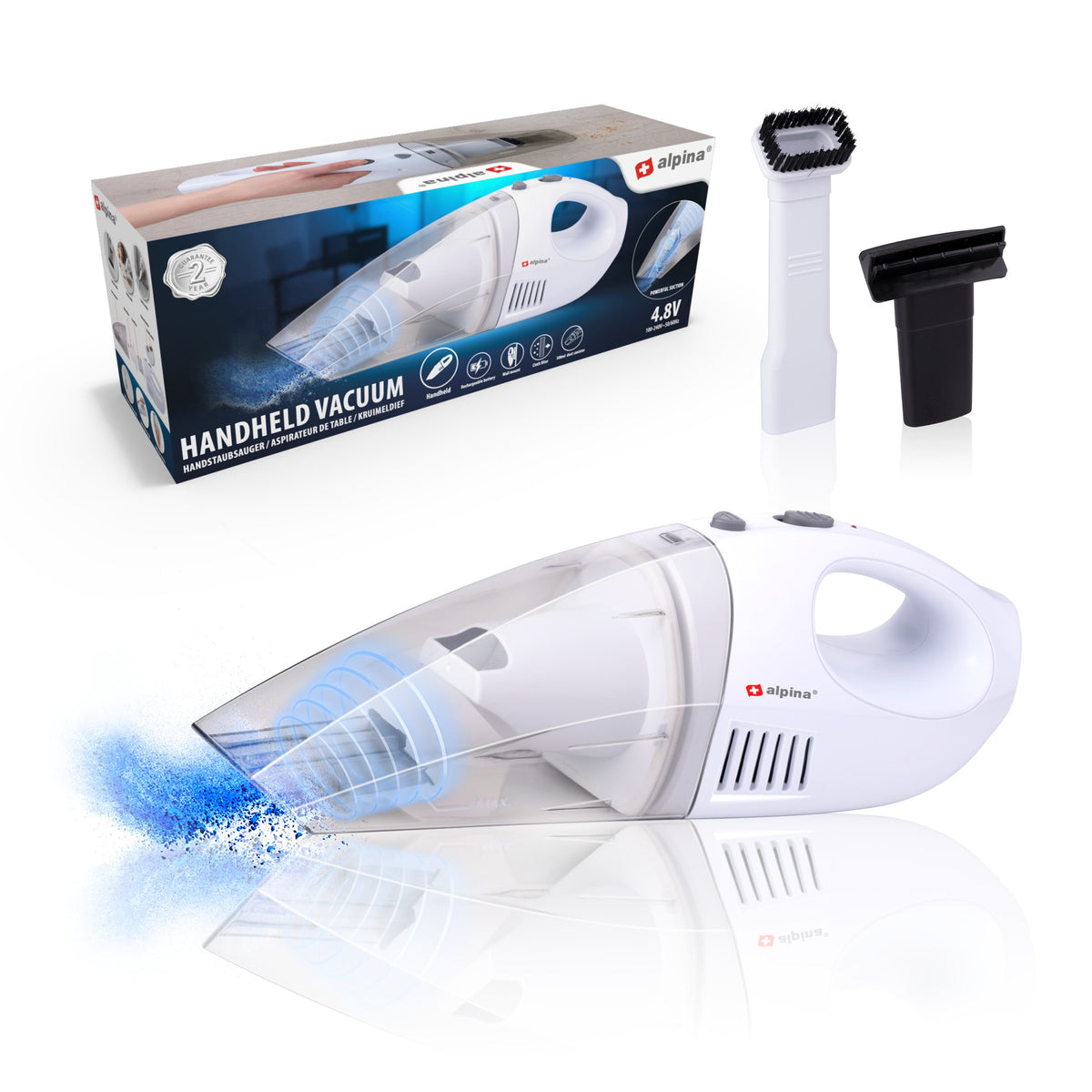Vacuum Cleaner Handheld 4.8V