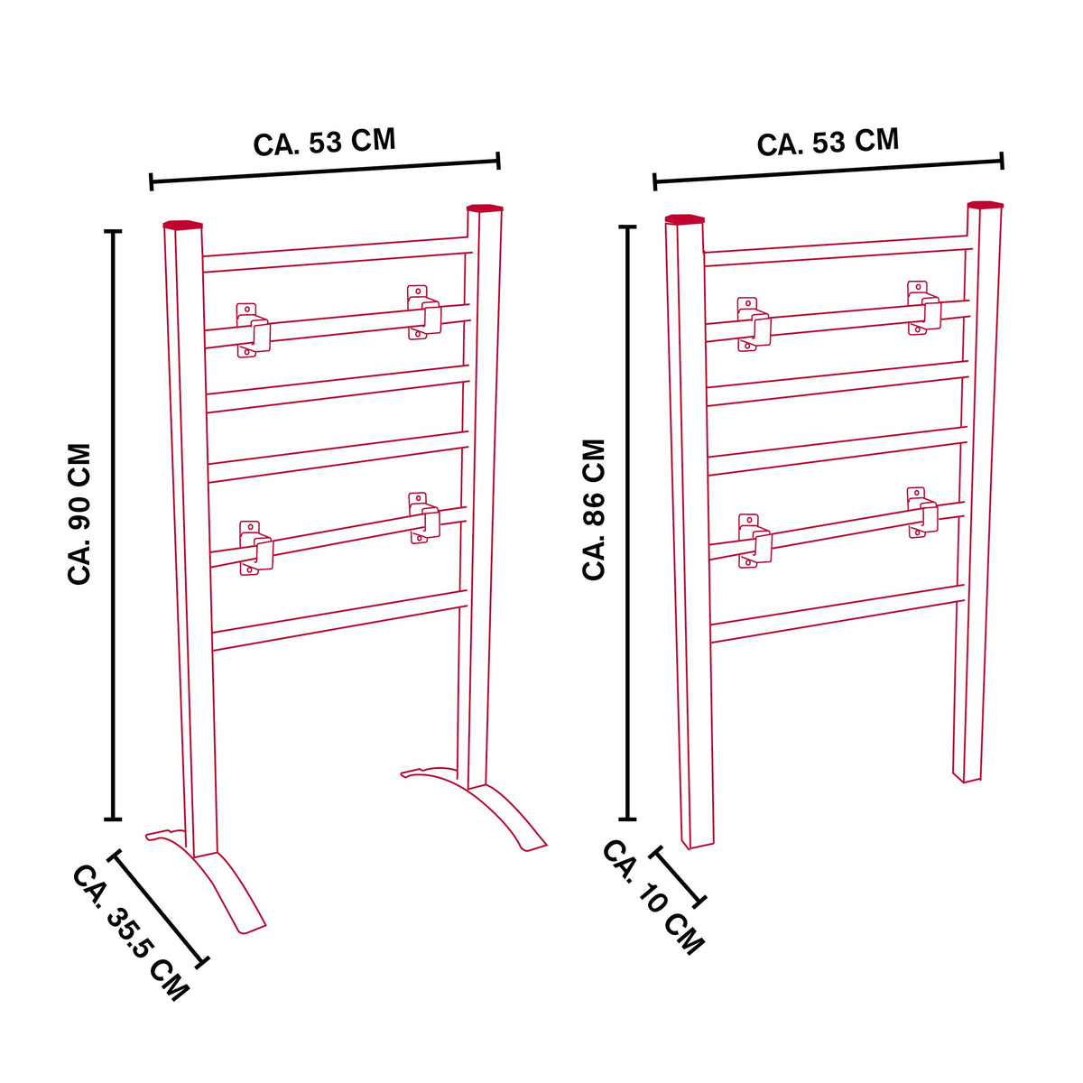 Drying Rack Towel  230V 6 Bars