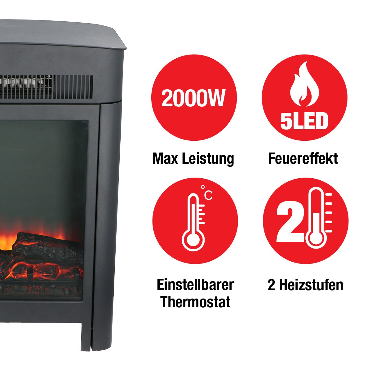 Heater Modena Led 1800W