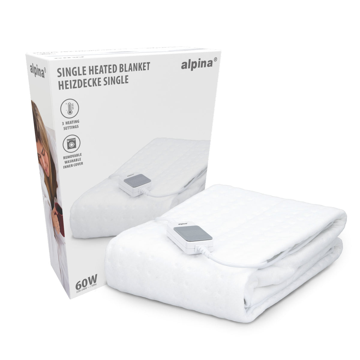 Underblanket White 60W Pes