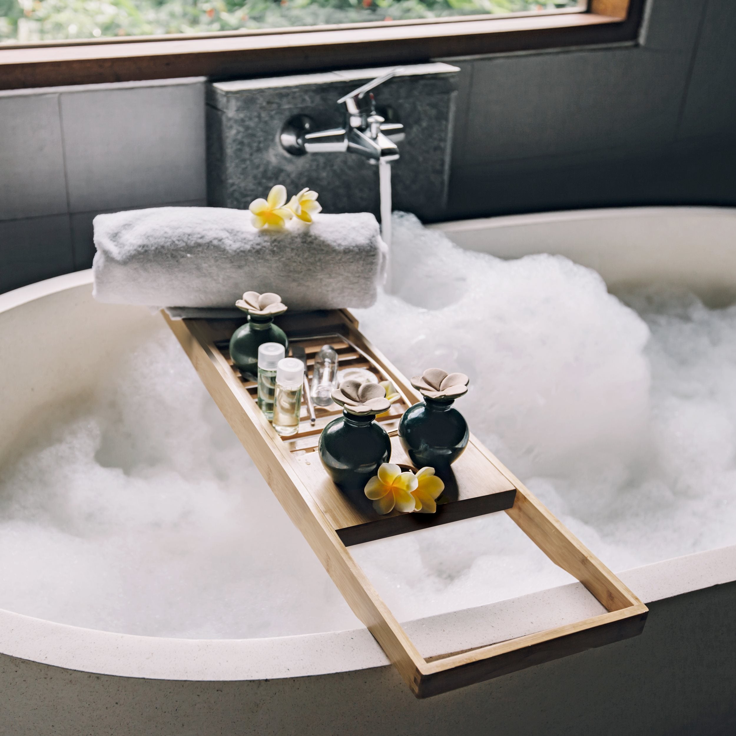 Bath Rack 50-92X4X18Cm 980Gr