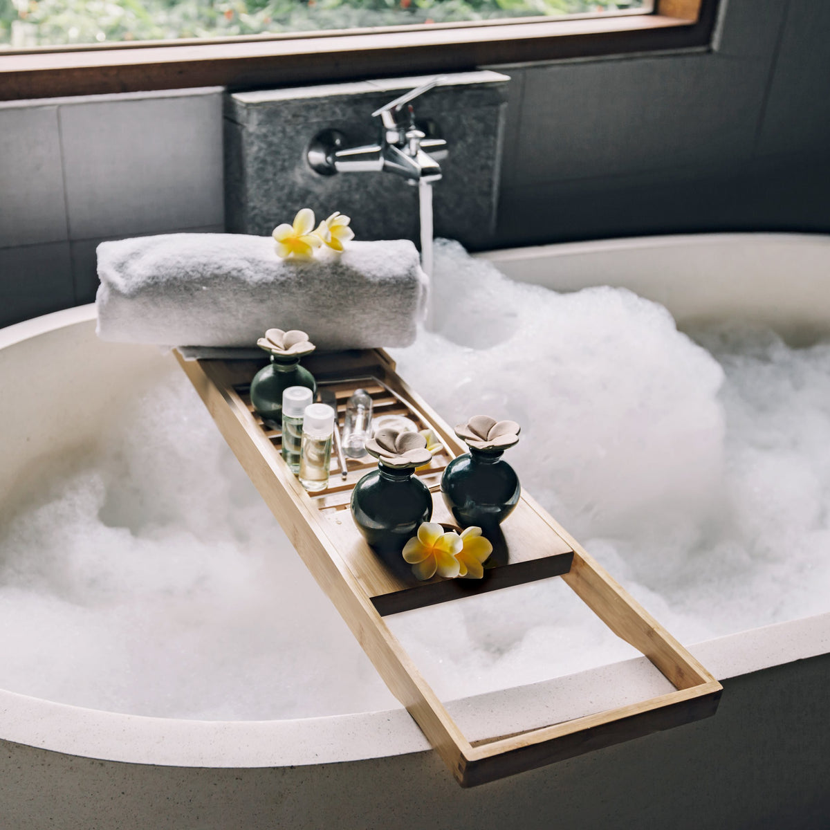 Bath Rack 50-92X4X18Cm 980Gr