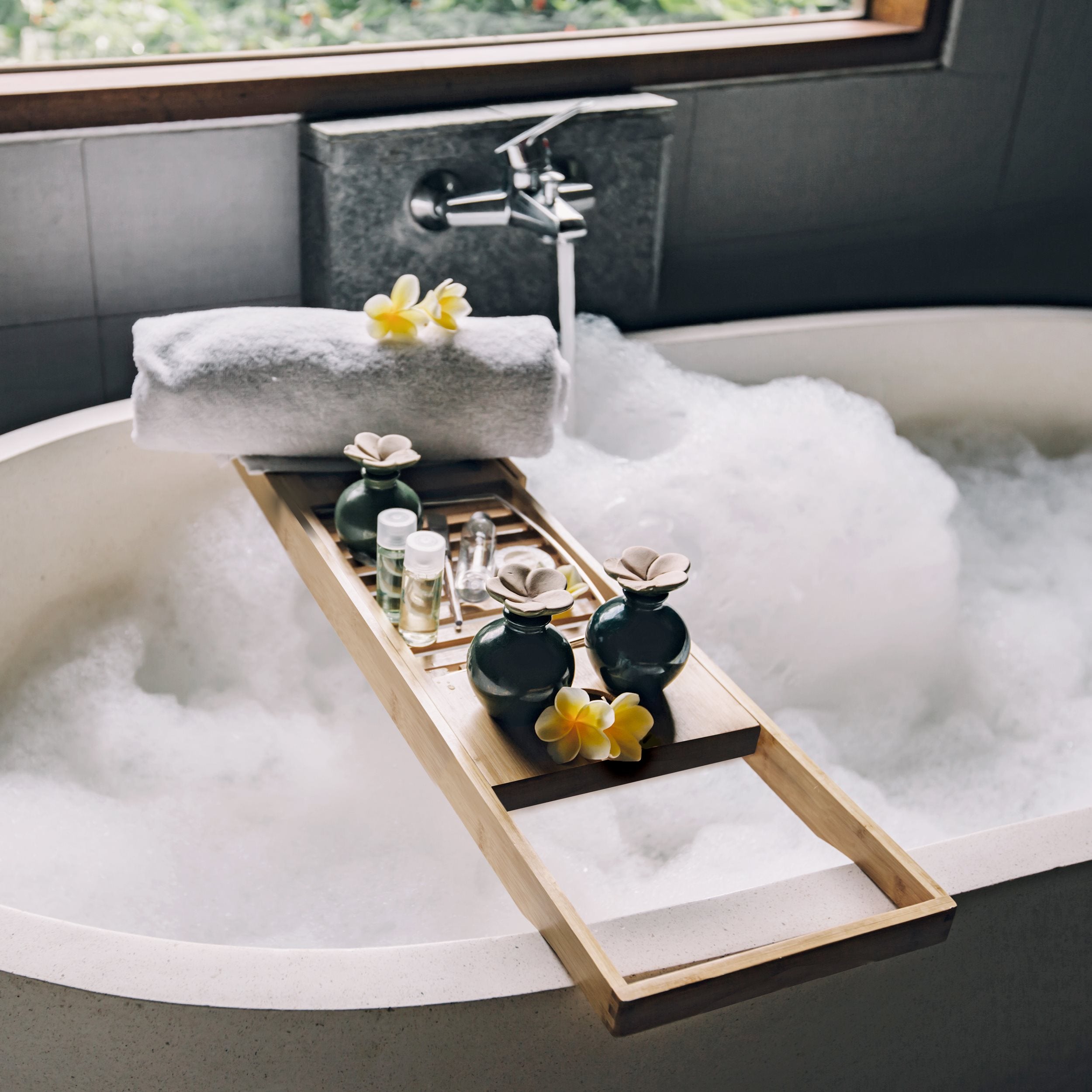 Bath Rack 50-92X4X18Cm 980Gr