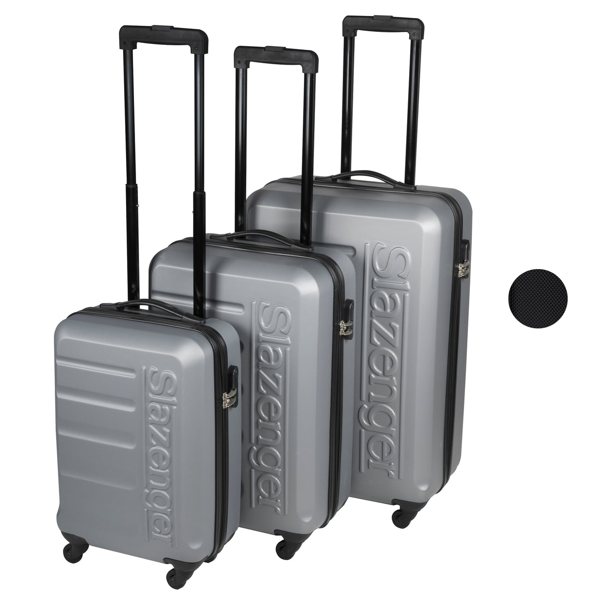 Trolley Set 3Pc Silver