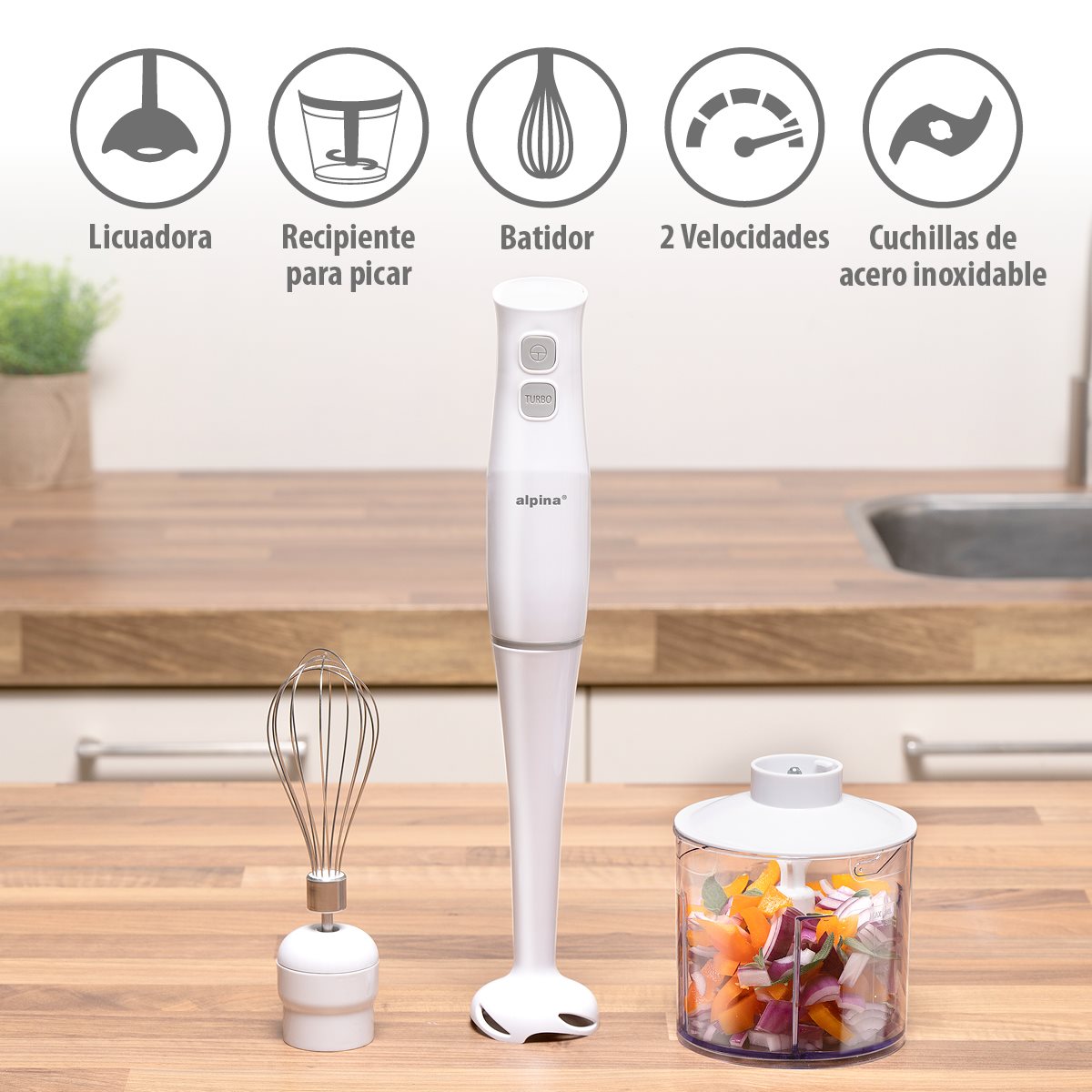 Hand Blender Set 230V 400W