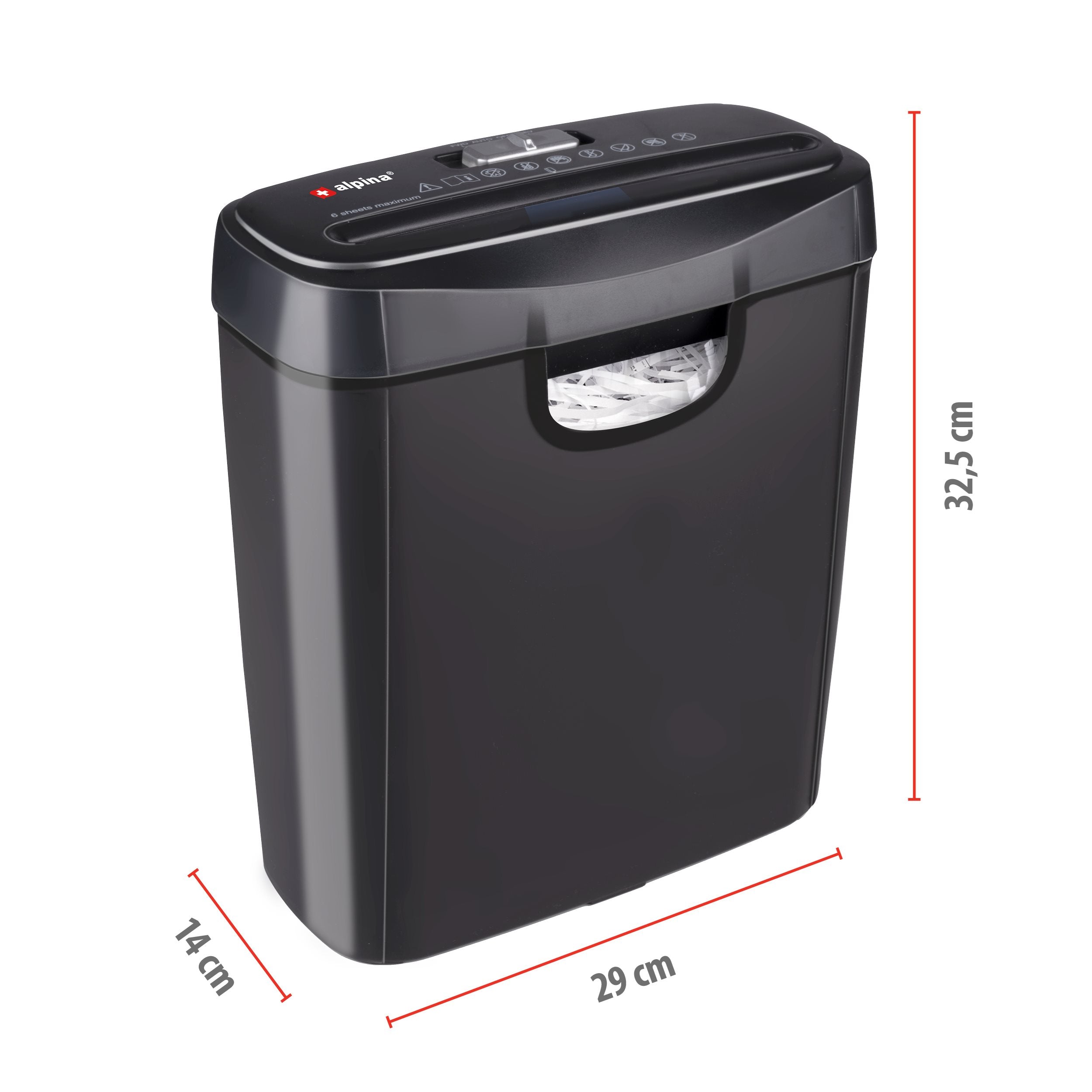 Paper Shredder 230V 190W